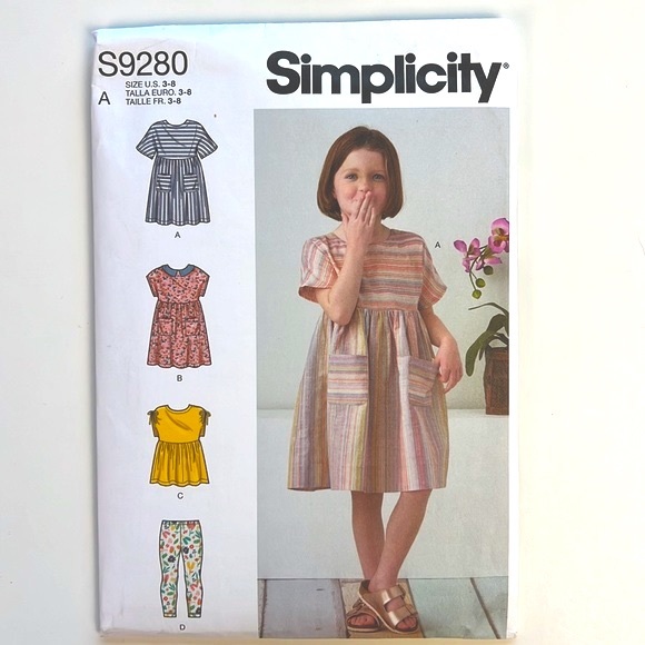 Lot of 3 NEW Sewing Patterns New Look R10288 Simplicity S9277 Simplicity S9280 - Picture 6 of 11
